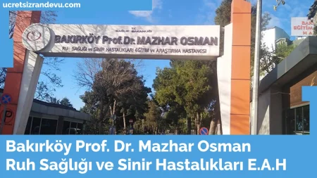 Bakırköy Prof. Dr. Mazhar Osman RSHH