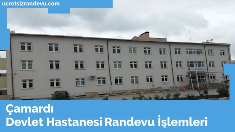 Çamardı Devlet Hastanesi