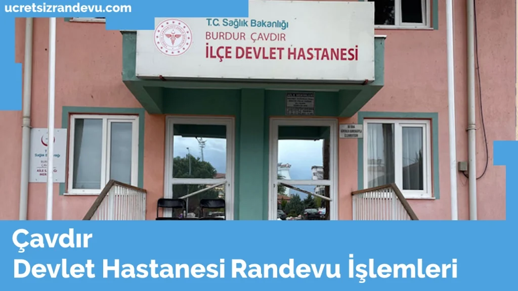 Çavdır Devlet Hastanesi