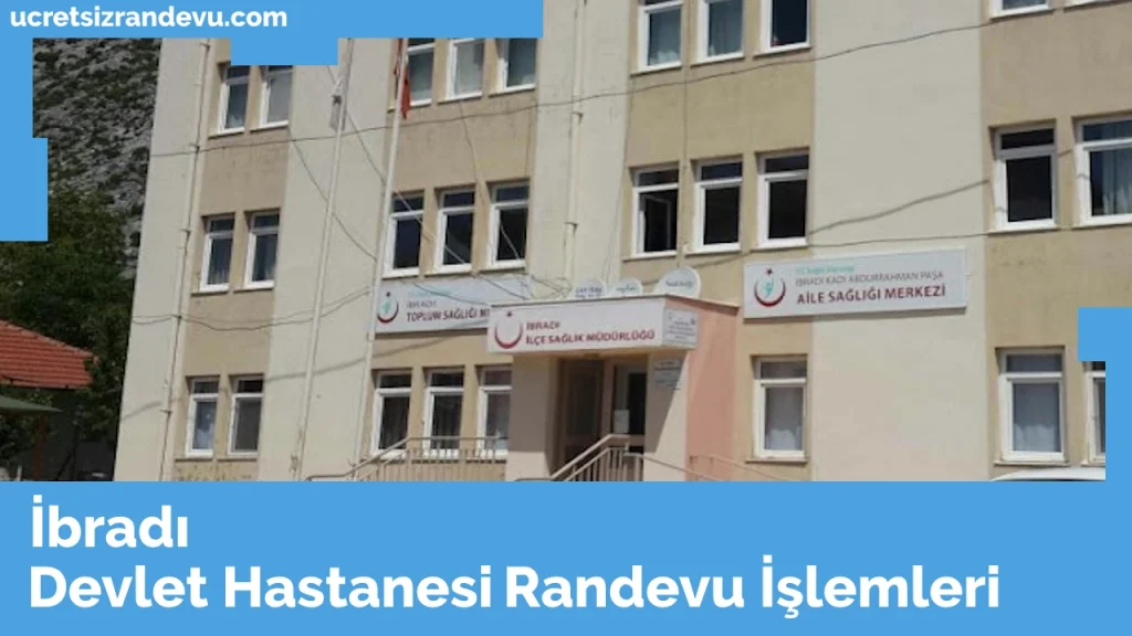 İbradı Devlet Hastanesi